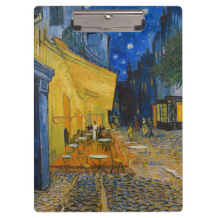 Vincent van Gogh - Cafe Terrace at Night Clipboard