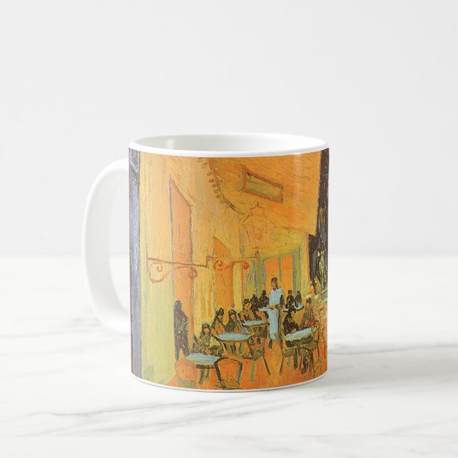 Vincent van Gogh - Cafe Terrace at Night Coffee Mug (Front Left)