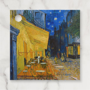 Vincent van Gogh - Cafe Terrace at Night Favour Tags