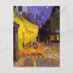 Vincent Van Gogh Cafe Terrace At Night Fine Art Postcard