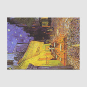 Vincent Van Gogh Cafe Terrace At Night Fine Art Tissue Paper