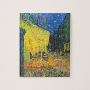 Vincent Van Gogh Cafe Terrace at Night Jigsaw Puzzle