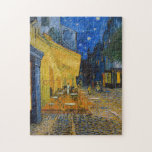 Vincent van Gogh - Cafe Terrace at Night Jigsaw Puzzle<br><div class="desc">Cafe Terrace on the Place du Forum at Night - Vincent van Gogh,  1888</div>