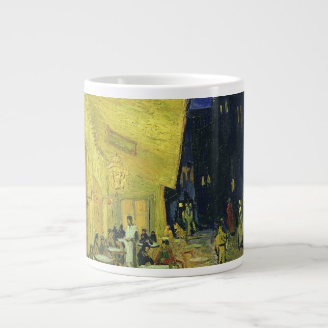 Vincent van Gogh - Cafe Terrace at Night Large Coffee Mug (Front)