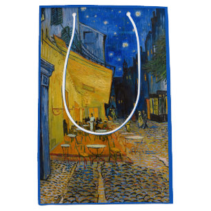 Vincent van Gogh - Cafe Terrace at Night Medium Gift Bag