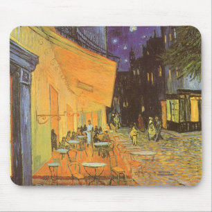 Vincent van Gogh - Cafe Terrace at Night Mouse Mat