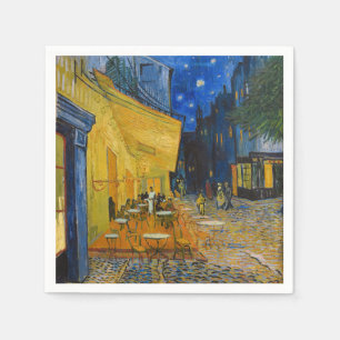 Vincent van Gogh - Cafe Terrace at Night Napkin