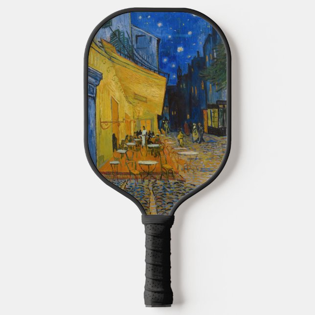 Vincent van Gogh - Cafe Terrace at Night Pickleball Paddle (Front)