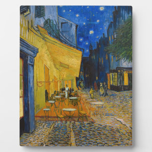 Vincent van Gogh - Cafe Terrace at Night Plaque