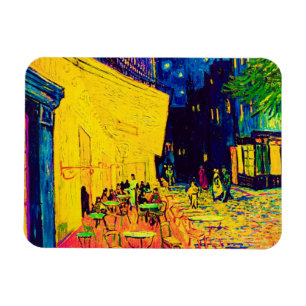 Vincent Van Gogh - Cafe Terrace At Night Pop Art Magnet