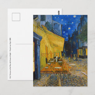 Vincent van Gogh - Cafe Terrace at Night Postcard