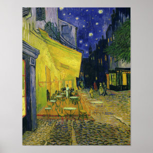 Vincent van Gogh - Cafe Terrace at Night Poster