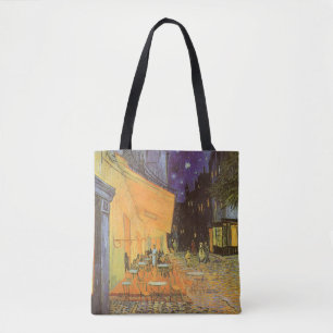 Vincent van Gogh - Cafe Terrace at Night Tote Bag