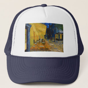 Vincent van Gogh - Cafe Terrace at Night Trucker Hat