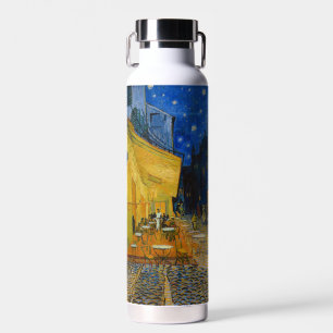 Vincent van Gogh - Cafe Terrace at Night Water Bottle