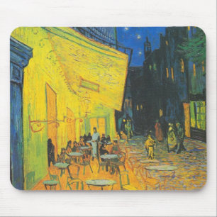 Vincent Van Gogh Cafe Terrace Masterpiece Mouse Mat