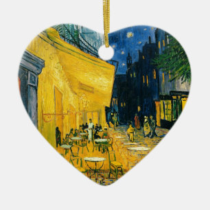 Vincent van Gogh Cafe Terrace, Place du Forum Ceramic Tree Decoration