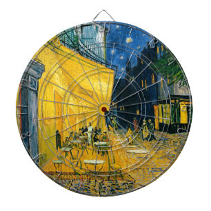 Vincent van Gogh   Cafe Terrace, Place du Forum Dartboard