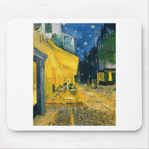 Vincent van Gogh   Cafe Terrace, Place du Forum Mouse Mat