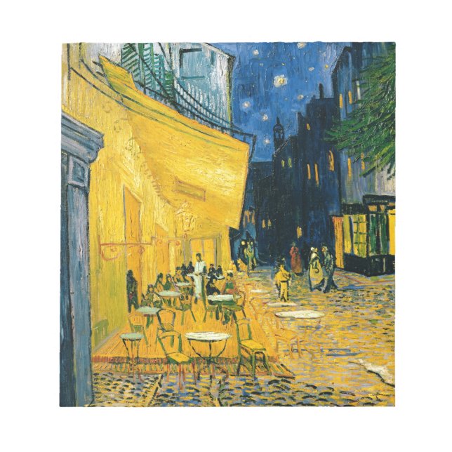 Vincent van Gogh | Cafe Terrace, Place du Forum Notepad (Front)