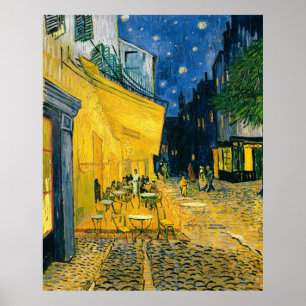 Vincent van Gogh   Cafe Terrace, Place du Forum Poster