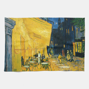Vincent van Gogh Cafe Terrace, Place du Forum Tea Towel