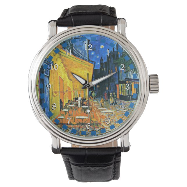 Vincent Van Gogh: Cafe Terrace Watch (Front)