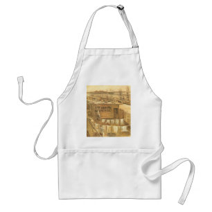 Vincent van Gogh - Carpenter's Yard and Laundry Standard Apron