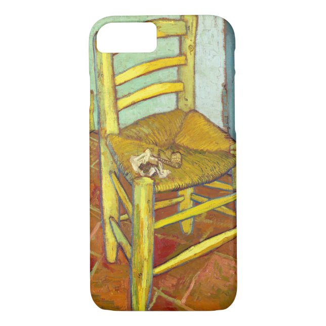 Vincent Van Gogh Chair with Pipe Case-Mate iPhone Case (Back)