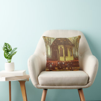 Vincent van Gogh - Chapel at Nuenen, Churchgoers Cushion
