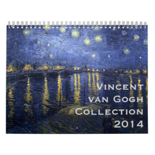 Vincent van Gogh Collection ~ Changes to 2018 Calendar