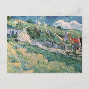 Vincent van Gogh   Cottages at Auvers-sur-Oise Postcard
