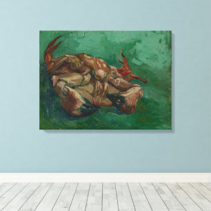 Vincent Van Gogh, Crab on its Back Canvas Print
