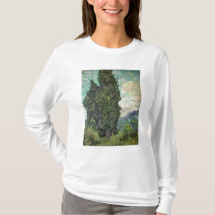 Vincent van Gogh   Cypresses, 1889 T-Shirt