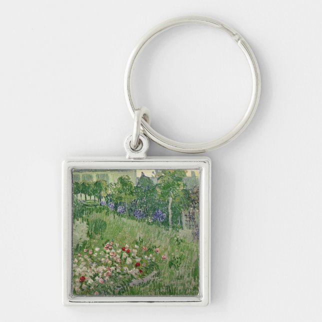 Vincent van Gogh | Daubigny's garden, 1890 Key Ring (Front)