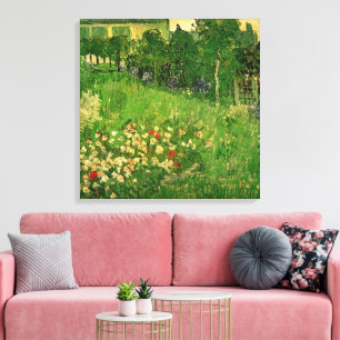 Vincent van Gogh - Daubigny's Garden Canvas Print