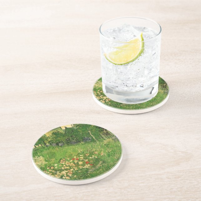 Vincent van Gogh - Daubigny's Garden Coaster (Side)
