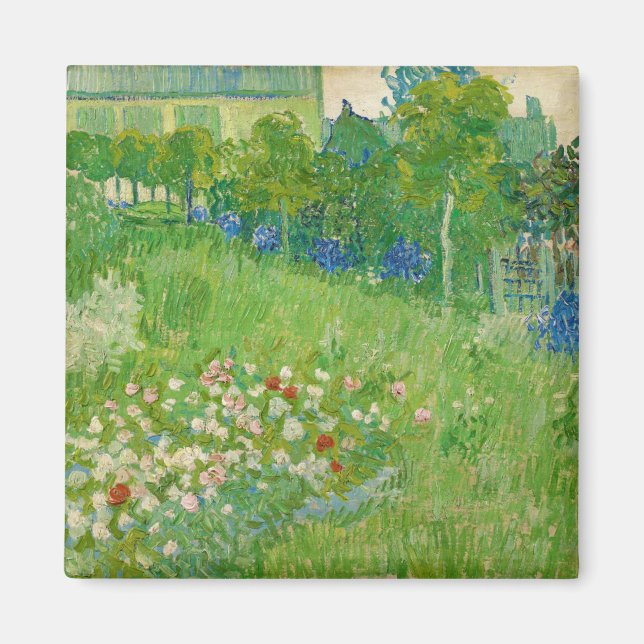 Vincent Van Gogh "Daubigny's Garden" Magnet (Front)