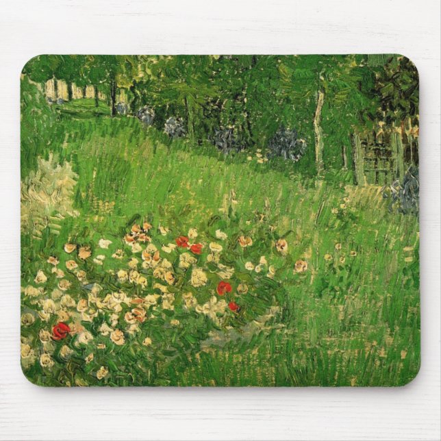 Vincent van Gogh - Daubigny's Garden Mouse Mat (Front)