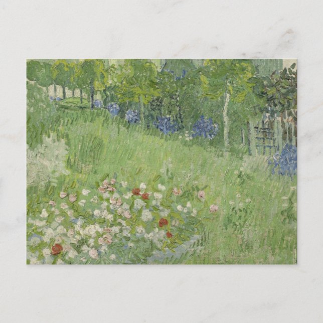 Vincent van Gogh - Daubigny's garden Postcard (Front)