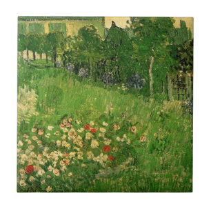 Vincent van Gogh - Daubigny's Garden Tile