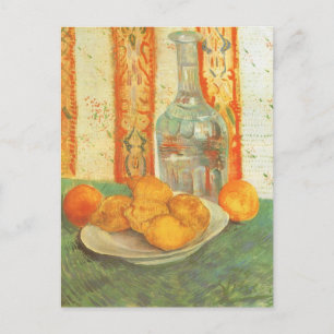 Vincent van Gogh - Decanter and Lemons on a Plate Postcard