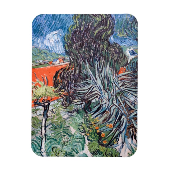 Vincent van Gogh - Doctor Gachet's Garden Magnet (Vertical)