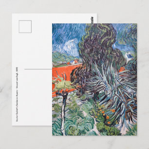 Vincent van Gogh - Doctor Gachet's Garden Postcard