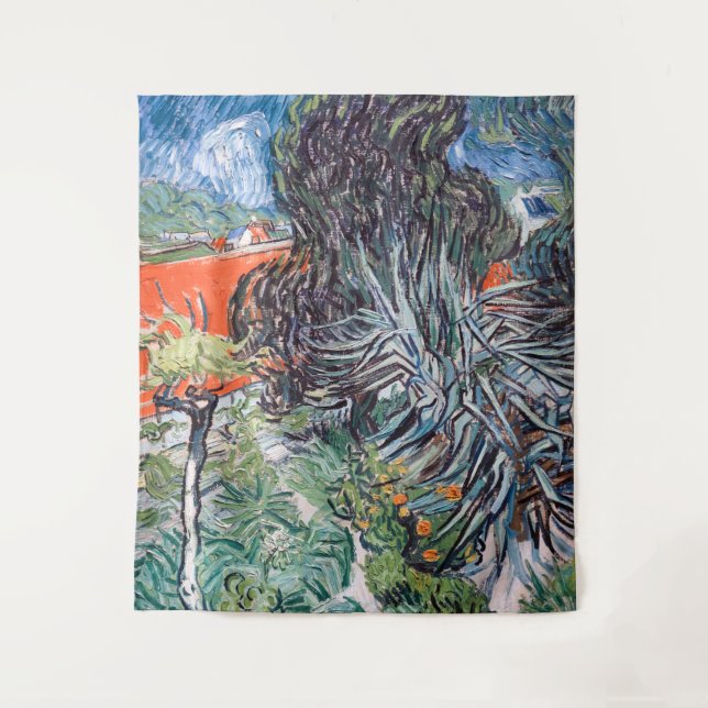 Vincent van Gogh - Doctor Gachet's Garden Tapestry (Front)
