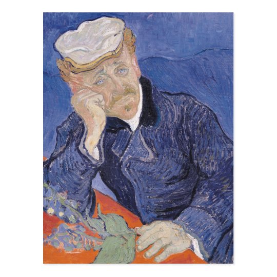 Vincent van Gogh | Dr. Paul Gachet, 1890 Postcard