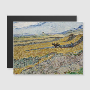 Vincent Van Gogh, Enclosed Field with Ploughman Magnetic Invitation