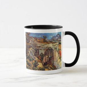 Vincent Van Gogh - Entrance To A Quarry Fine Art Mug