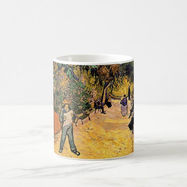 Vincent van Gogh - Entrance to Public Park, Arles Coffee Mug (Center)