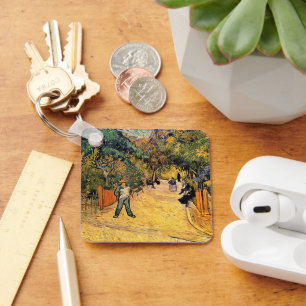 Vincent van Gogh - Entrance to Public Park, Arles Key Ring